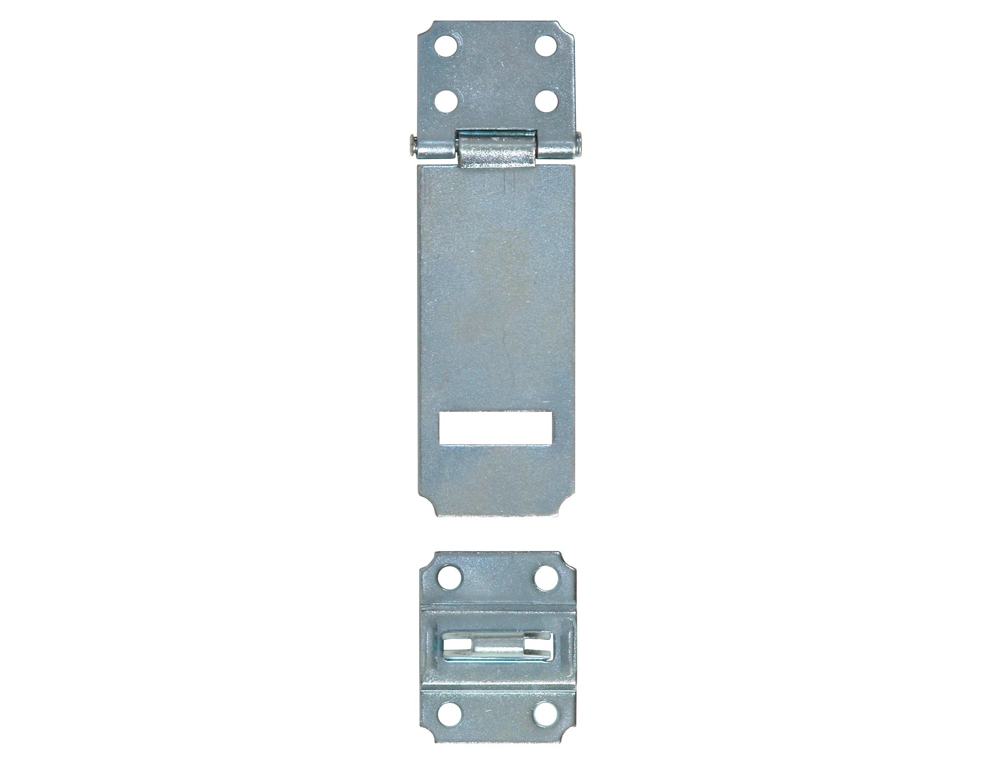 Hinged Security Hasp Buyers Products - 1.46 x 3.47 Inch - Zinc Plated