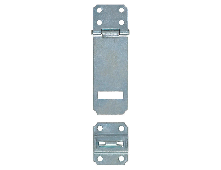 Hinged Security Hasp Buyers Products - 1.46 x 3.47 Inch - Zinc Plated