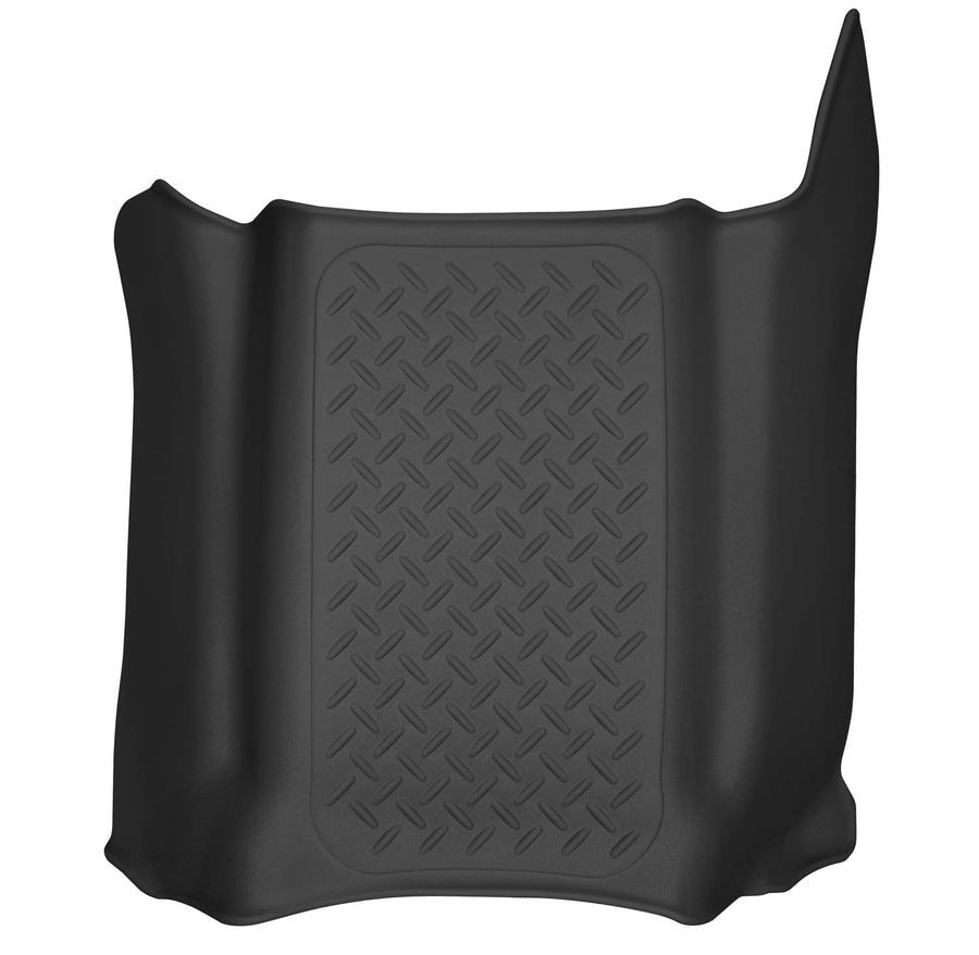 Husky Liners X-act Contour Floor Mats | Fits 2019-2026 GMC Sierra & Chevrolet Silverado 1500 & 2020-2026 Sierra & Silverado 2500/3500 Double & Crew CAB ONLY | Center Hump, 1-pc Black - 53161