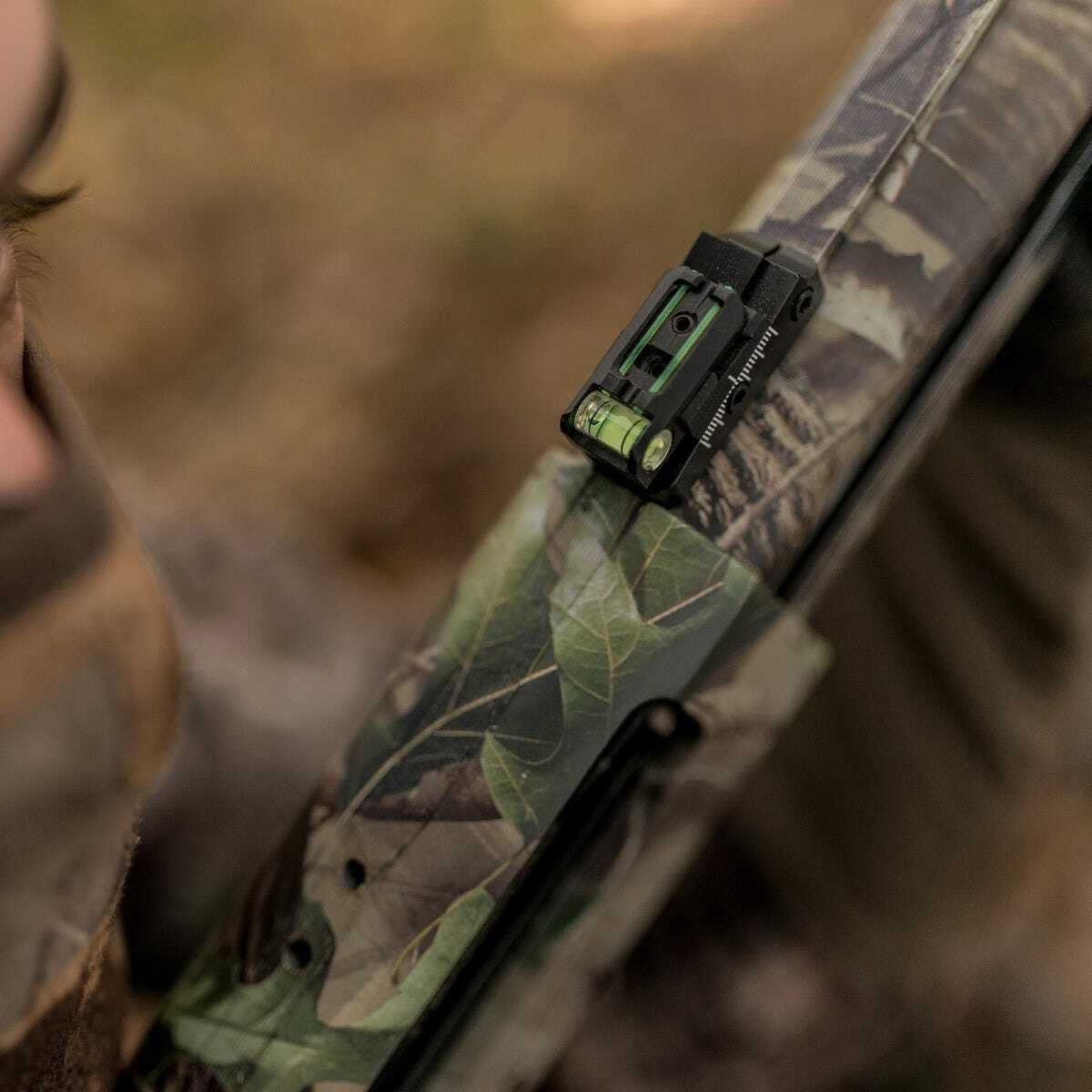 TruPoint Xtreme TRUGLO Universal Shotgun Sights with Luminescent Alignment Level and Elevation Ramp for Ribbed Shotgun
