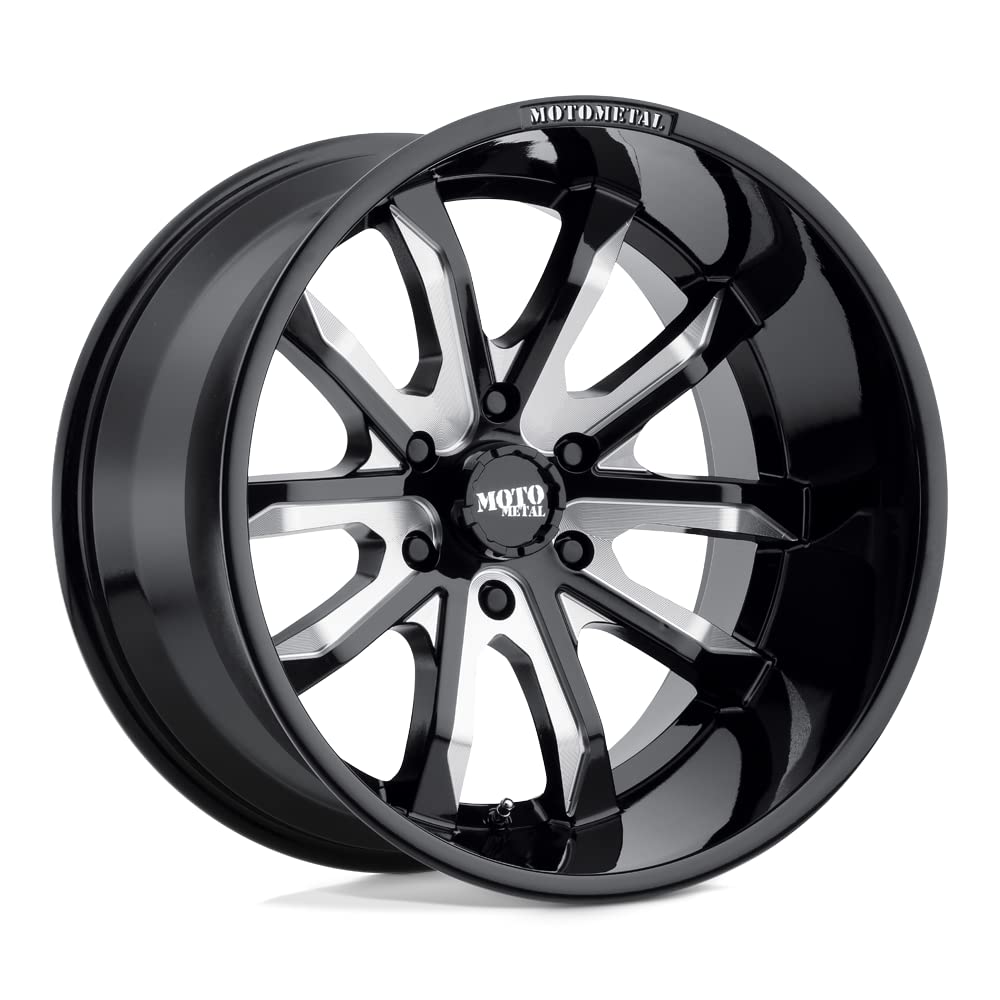 Moto Metal 20X12 MO983 G-BLK MILL -44MM - MO98321268344N 6X5.5