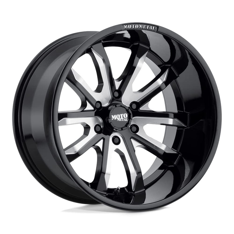 Moto Metal 20X12 MO983 G-BLK MILL -44MM - MO98321268344N 6X5.5