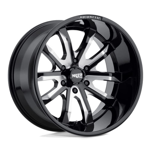 Moto Metal 20X12 MO983 G-BLK MILL -44MM - MO98321268344N 6X5.5