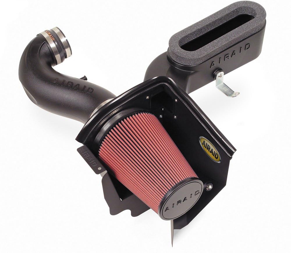 Cold Air Intake System AIRAID by K&N: Increased Horsepower, Cotton Oil Filter: Compatible with 2006-2010 DODGE (Charger, Magnum) AIR-350-193