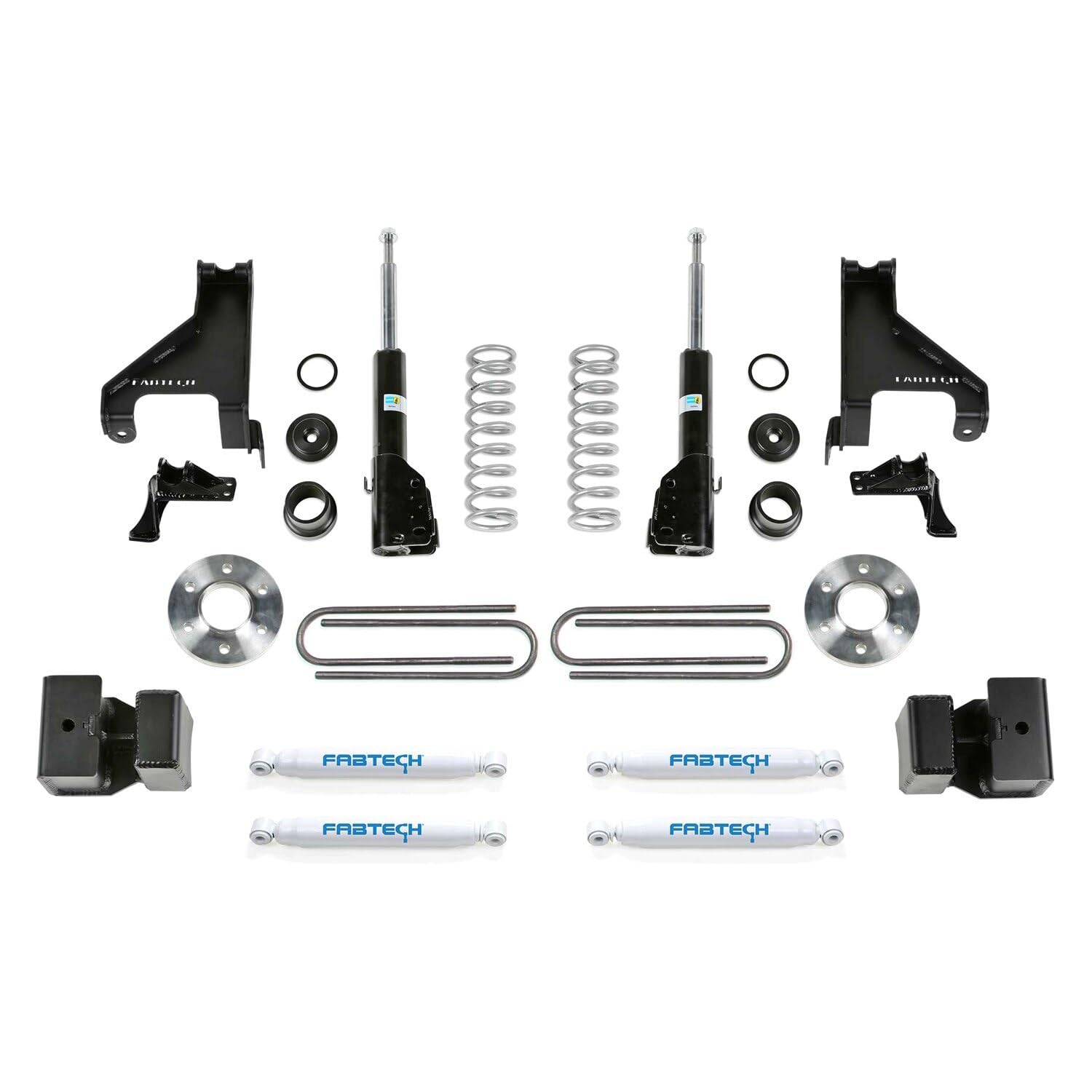 K9010 Fabtech Motorsports 1.5 Coil Assist Kit W/ B4