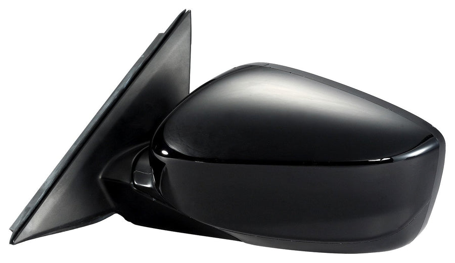 Mirror Driver Side for Honda Accord Sedan, Black, Foldaway, Power (Will not fit Crosstour Models)