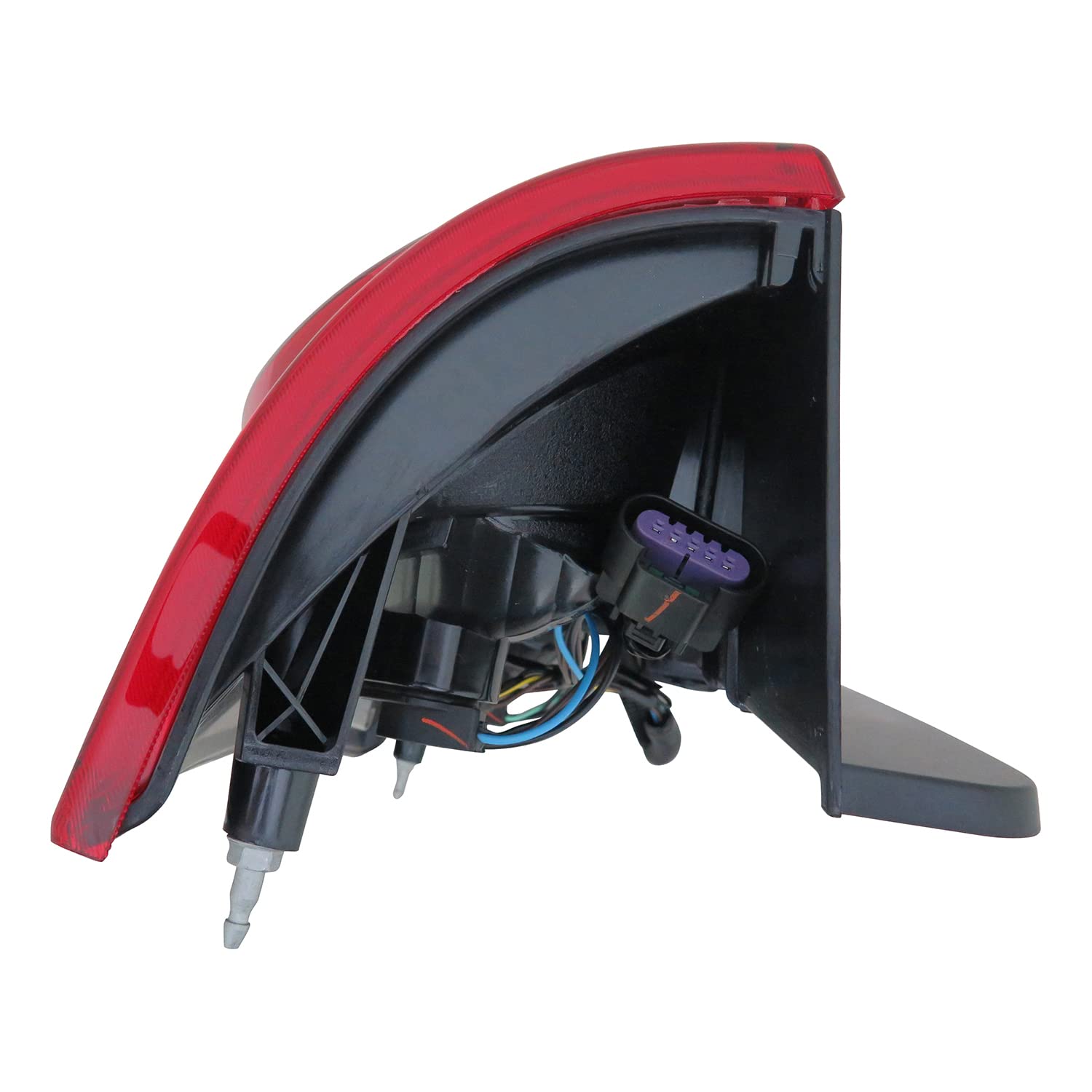 Right TYC Tail Light Assembly Compatible with 2007-2014 GMC Yukon Denali Suv