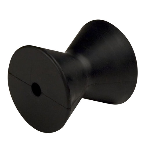 Rubber Bow Roller CE Smith - 4" Wide - Black 29541