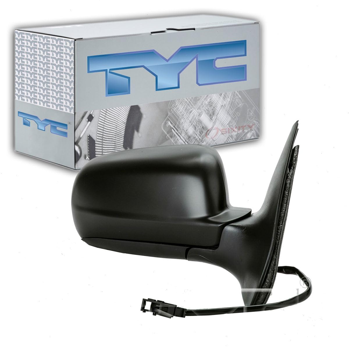Right-Side TYC 8610131 Door Mirror Compatible with 1999-2005 Volkswagen Jetta