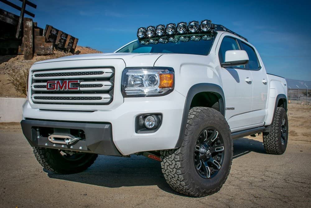 SPGC-01 | DV8 Offroad | Skid Plate for DV8 Offroad FBGC-01 Center Mount Bumper | Steel Construction | No Drill Installation | Extra Front End Protection | Lightweight | Black Finish