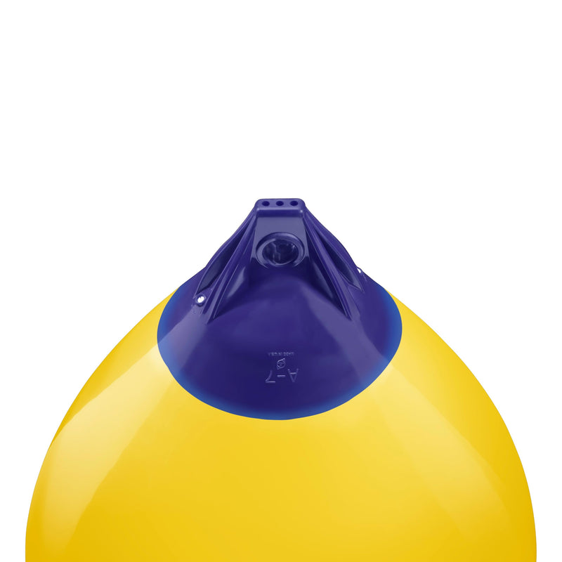 A-7 Standard Blue Ropehold Polyform Buoy - Yellow