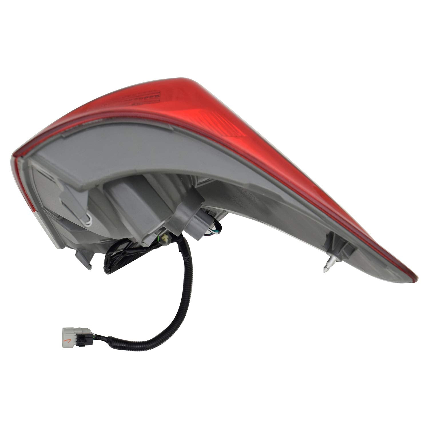 Left TYC Tail Light Assembly Compatible with 2010-2013 Toyota Tundra