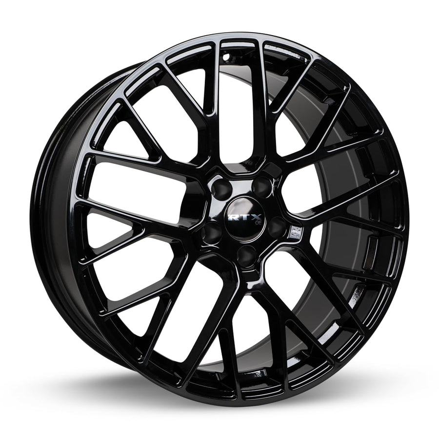 Custom RTX HAUSEN Wheel - 20x9, 25 Offset, 5x112 Bolt Pattern, 66.6mm Hub - Satin Black Rim