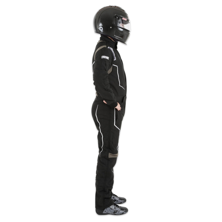 Helix SIMPSON Standard Suit (Small Black/Gray)