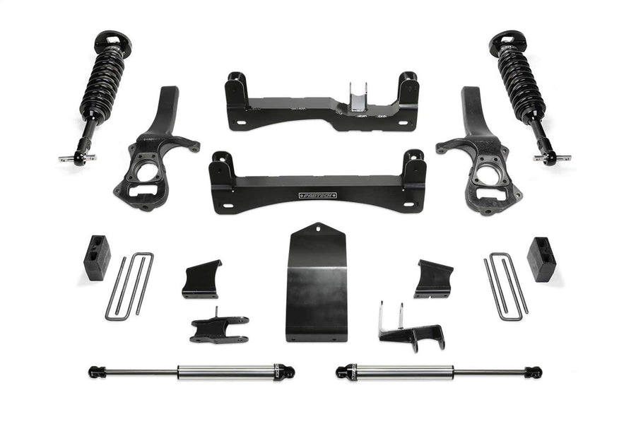 Fabtech Performance K1173DL Lift System w/Shocks 4 in Lift w/Front Dirt Logic 2.5 Coilover And Rear Dirt Logic 2.25 Shocks Lift System w/Shocks