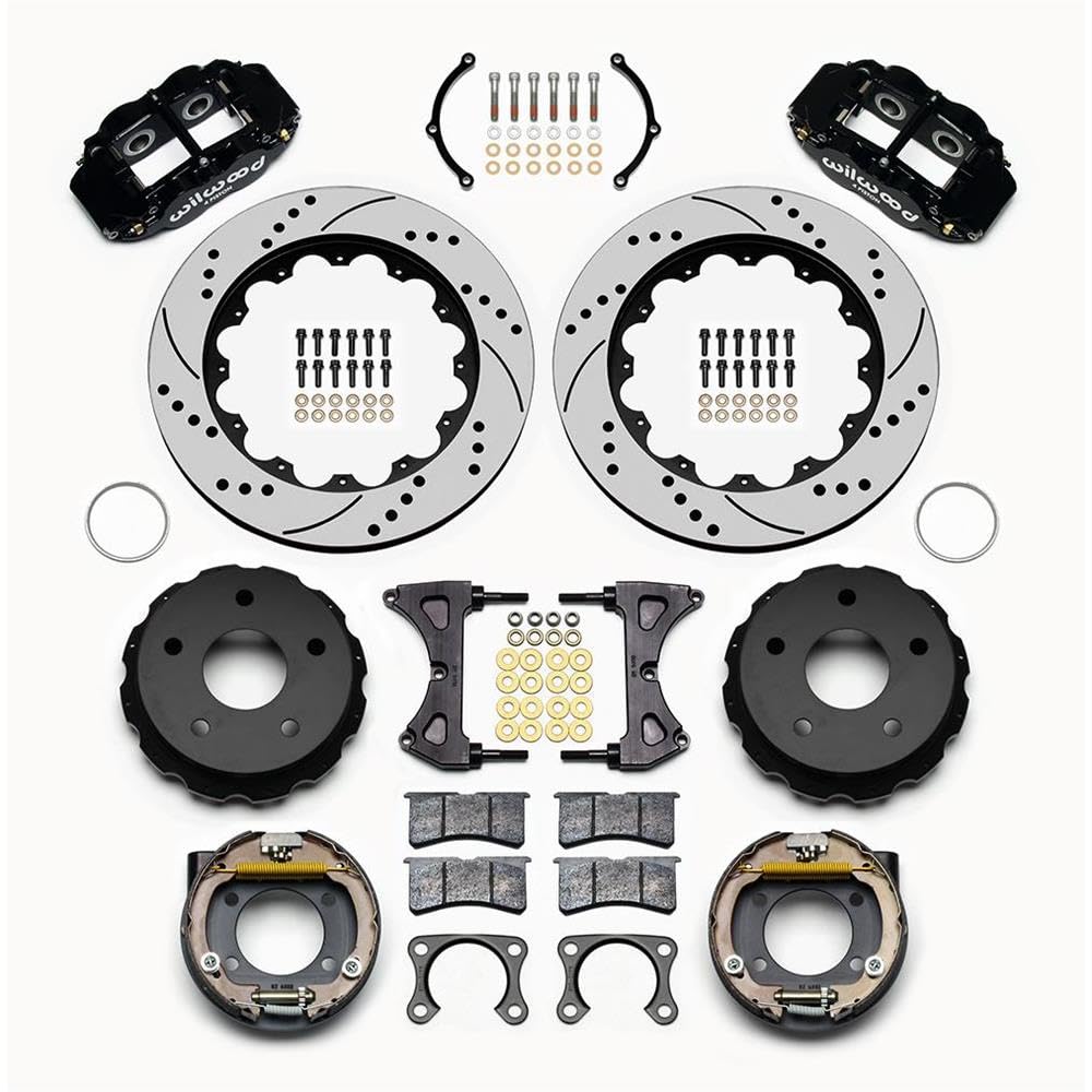 Rear P-Brk Kit, FNSL4R 14.00", Drilled