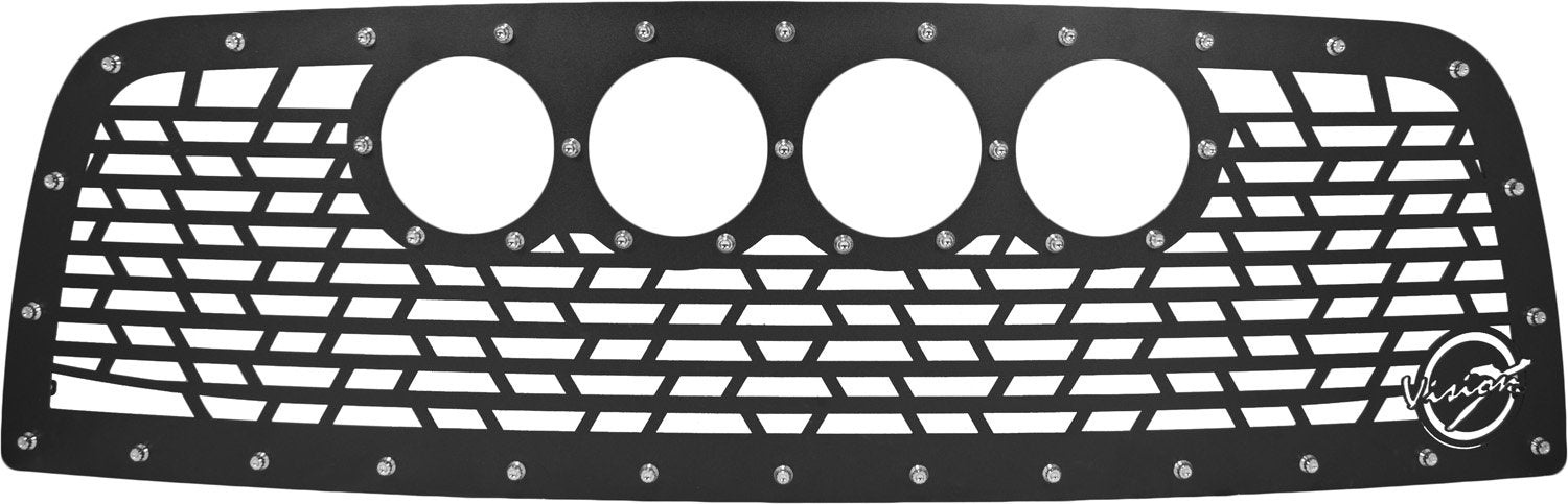 Vision X Lighting VX Grille Cannon XIL-OEGC13DHD GEN 2 Style Grille Insert (2013-Current (Including 2017) Dodge Ram 2500/3500)