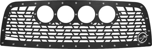 Vision X Lighting VX Grille Cannon XIL-OEGC13DHD GEN 2 Style Grille Insert (2013-Current (Including 2017) Dodge Ram 2500/3500)
