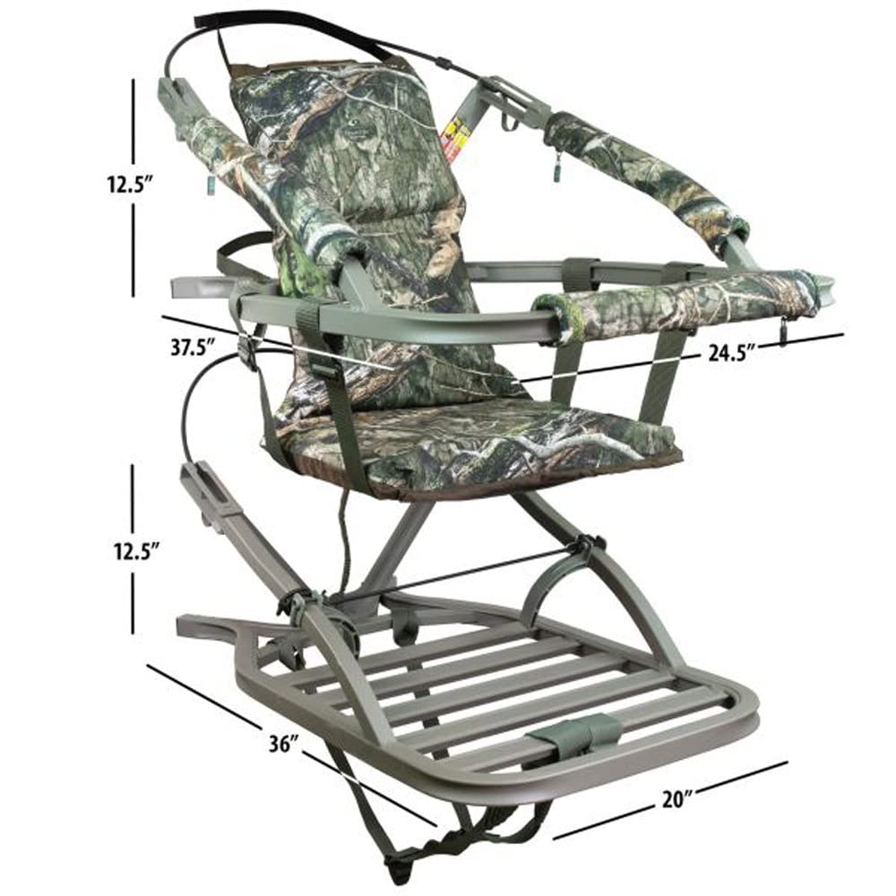 Goliath SD Summit Treestands Climbing Treestand, Mossy Oak