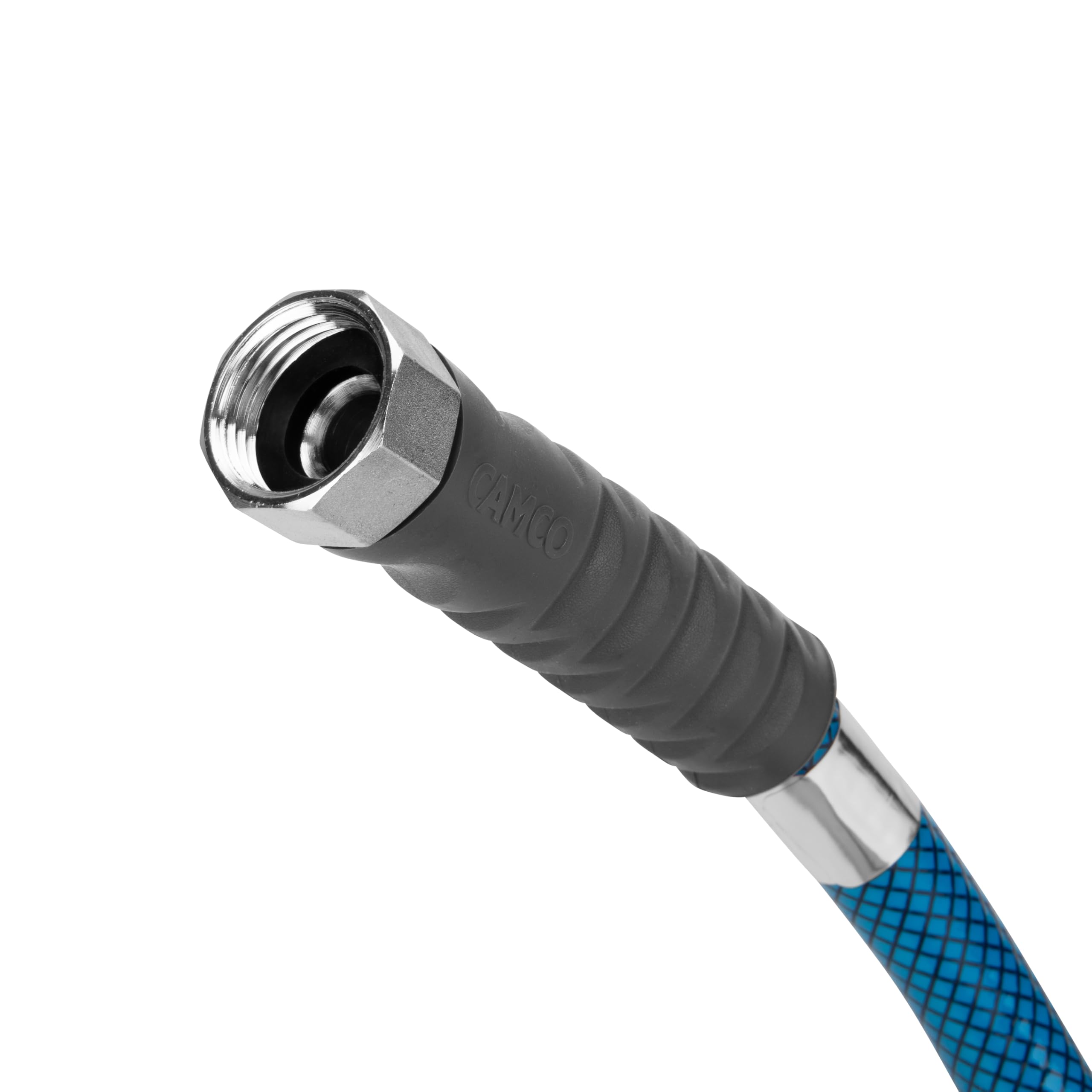 Camco 4-Foot TastePURE Premium RV/Camper Drinking Water Hose - Features a Heavy-Duty No-Kink Design with Strain Relief Ends & 5/8-Inch Inside Diameter - NSF Drinking Water Safe Certified (22813)