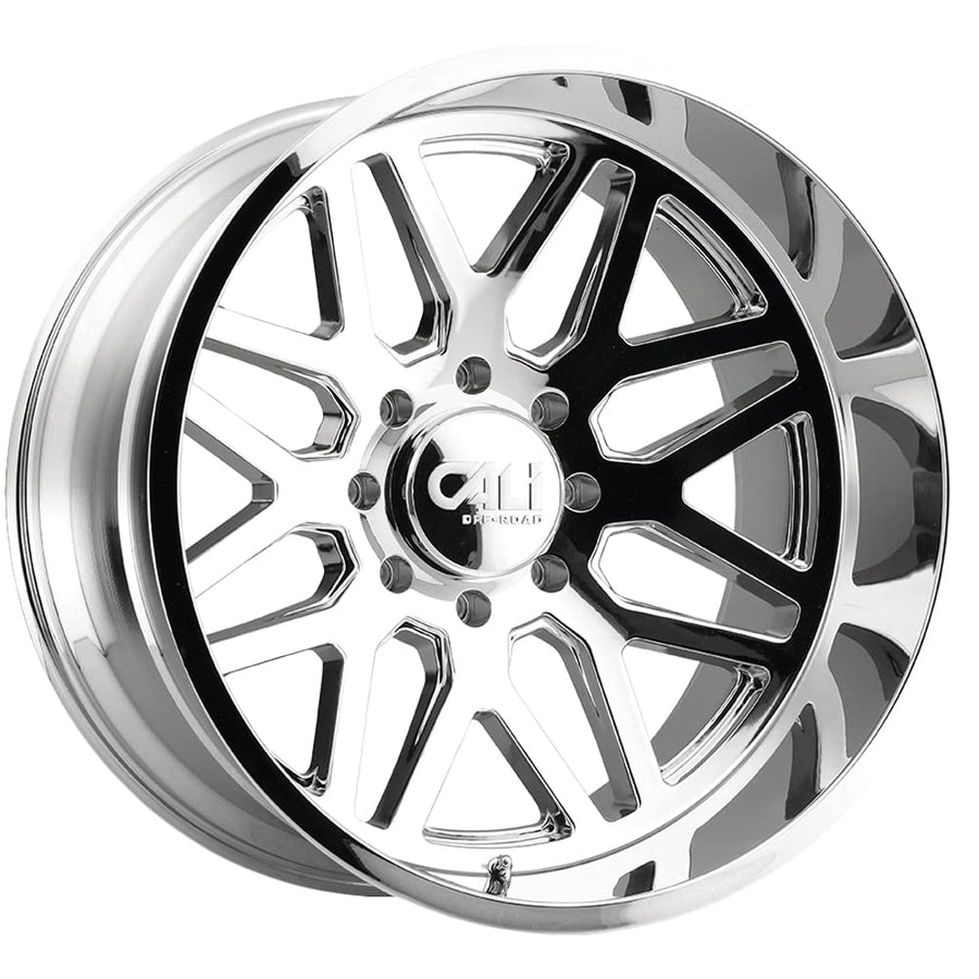 CALI OFF-ROAD 9115 Invader Chrome 22X12 8-165.1 -51MM 125.2MM