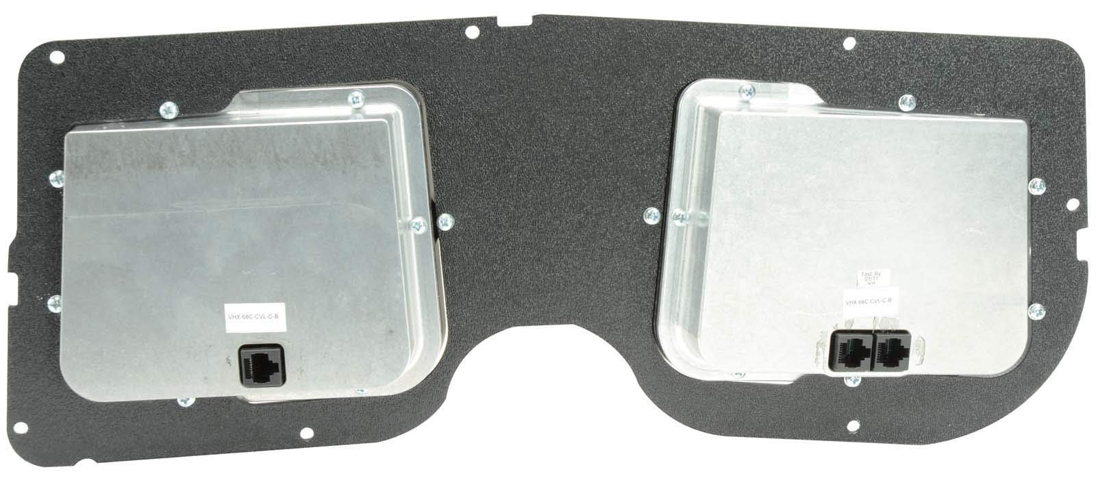 68 Chevy Chevelle Dakota Digital El Camino Analog Dash Gauges Black Alloy Red VHX-68C-CVL-K-R