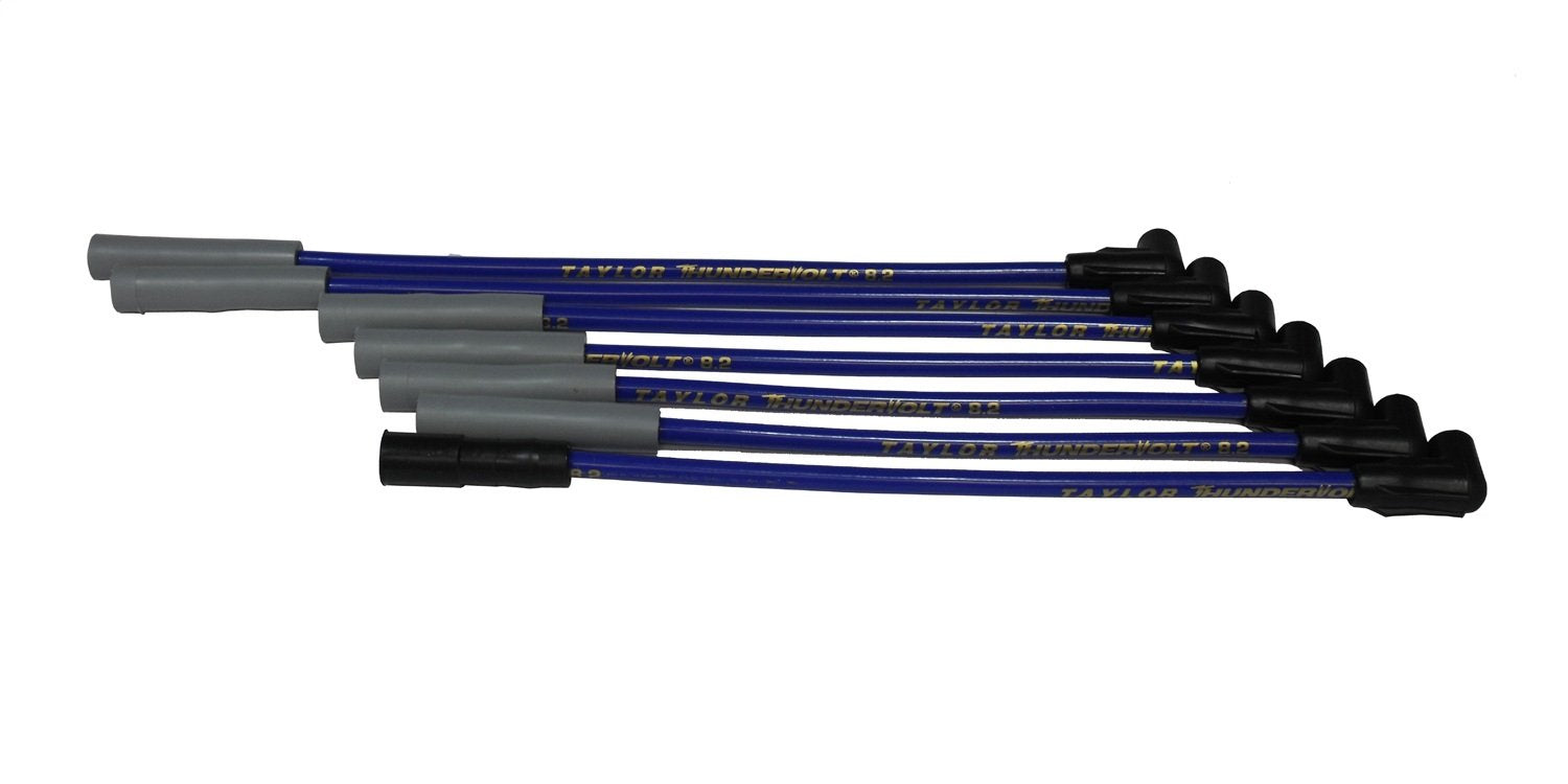 Thundervolt 8.2 Taylor Cable custom 6 cyl blue