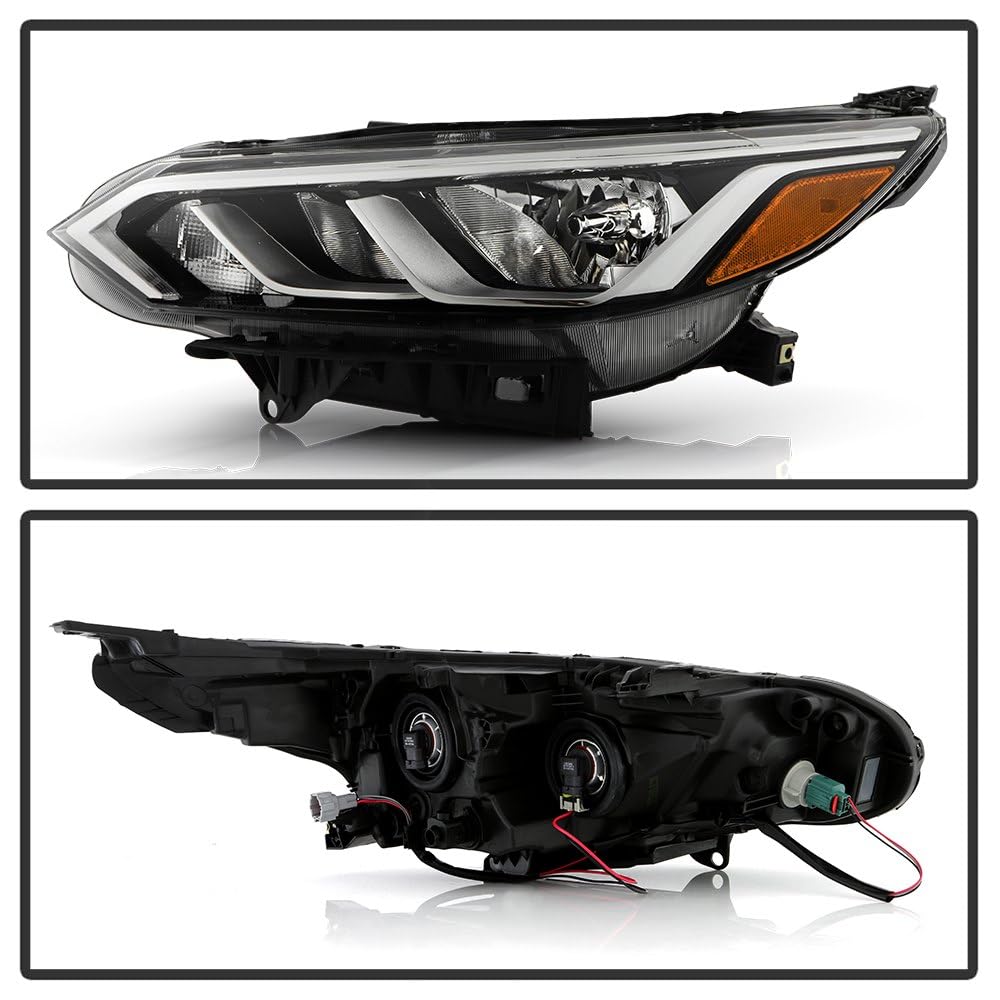 Nissan Sentra 20-21 Spyder (xTune) Halogen Headlight - Low Beam-H11(Included) ; High Beam-H9(Included) ; Signal-3157AK(Included) - OE Left