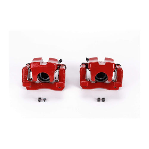Power Stop Rear S3130 Pair of Calipers High-Temp Red Powder Coated For Lexus ES350 2007-2012, Toyota Avalon 2008-2011, Toyota Camry 2007-2011 [Model Specific]