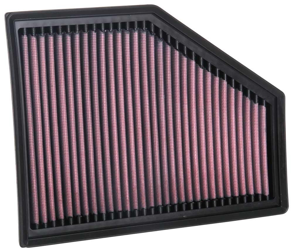 K&N Engine Air Filter: Washable, Increase Power & Acceleration, Premium, Replacement Car Air Filter: Compatible with 2016-2020 BMW 750d; 2017-2020 BMW M550d, 33-3134