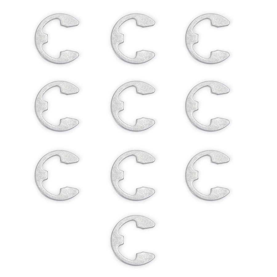 E-CLIP BRAKE HOSE MOUNTING ACCESSORY CLEAR ZINC/CAD FINISH (BULK PKG OF 10)