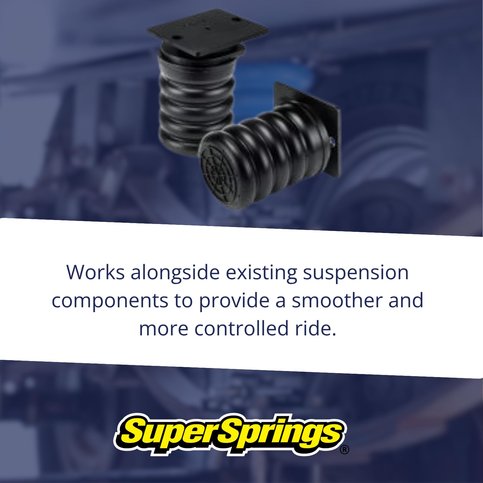 SumoSprings SSR-312-47 | Rear SumoSprings for Dodge RAM 2500|3500, black