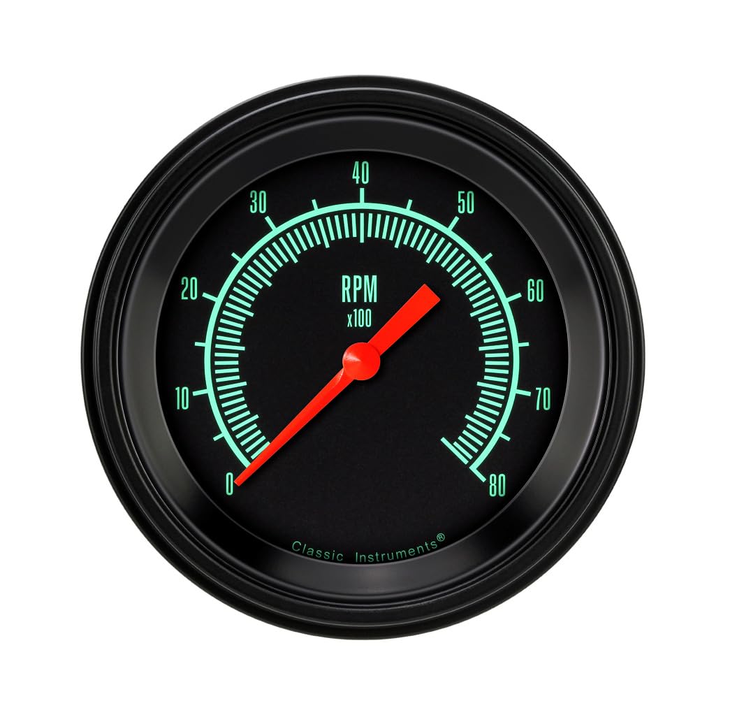 GS80BLF Classic Instruments G/Stock 3In Tachometer 8000 RPM