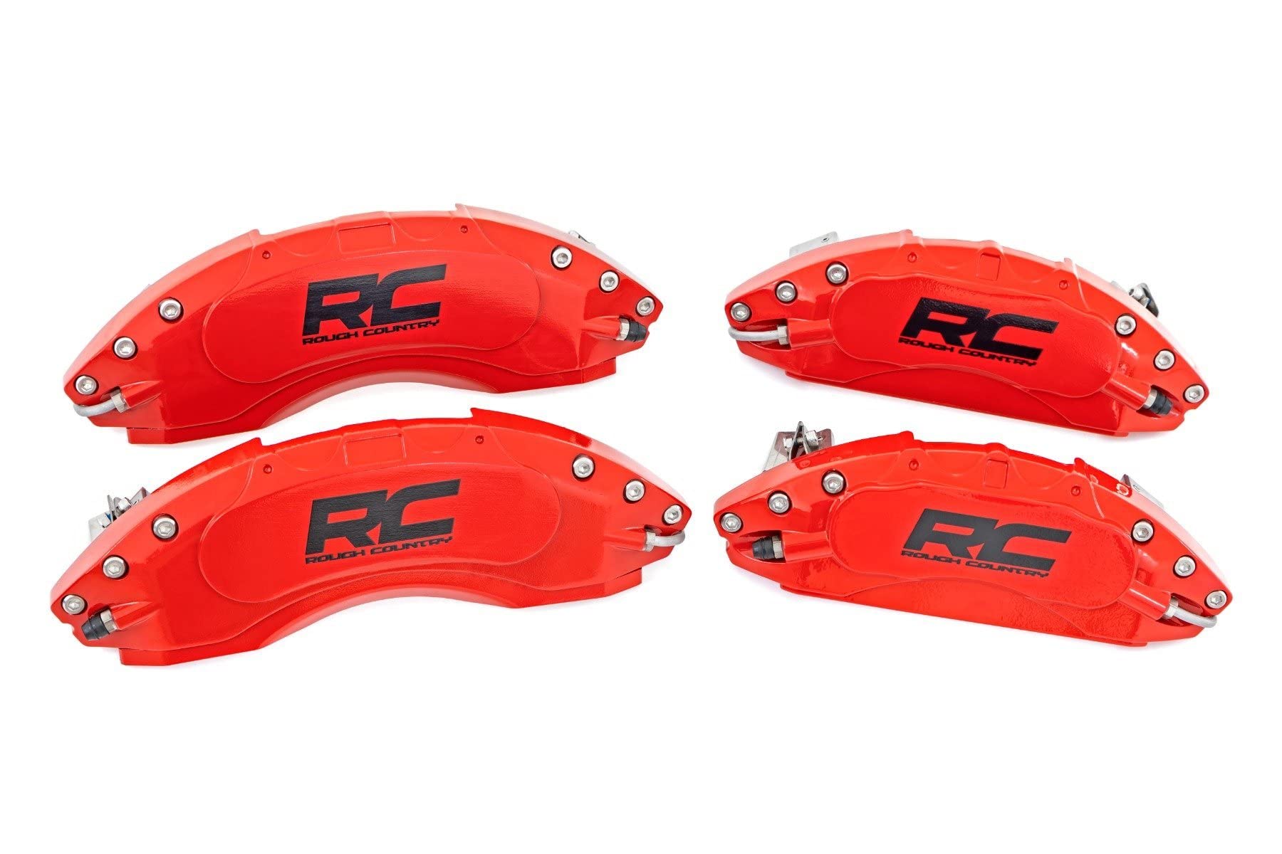 Rough Country Brake Covers Caliper for 18-24 Jeep Wrangler JL - 71142A