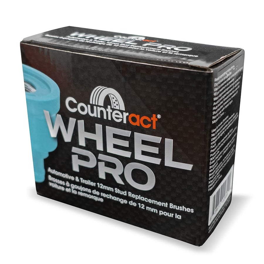 WP-SB12 Counteract 12mm Wheel Pro Stud Brush -6 pk - Clip in
