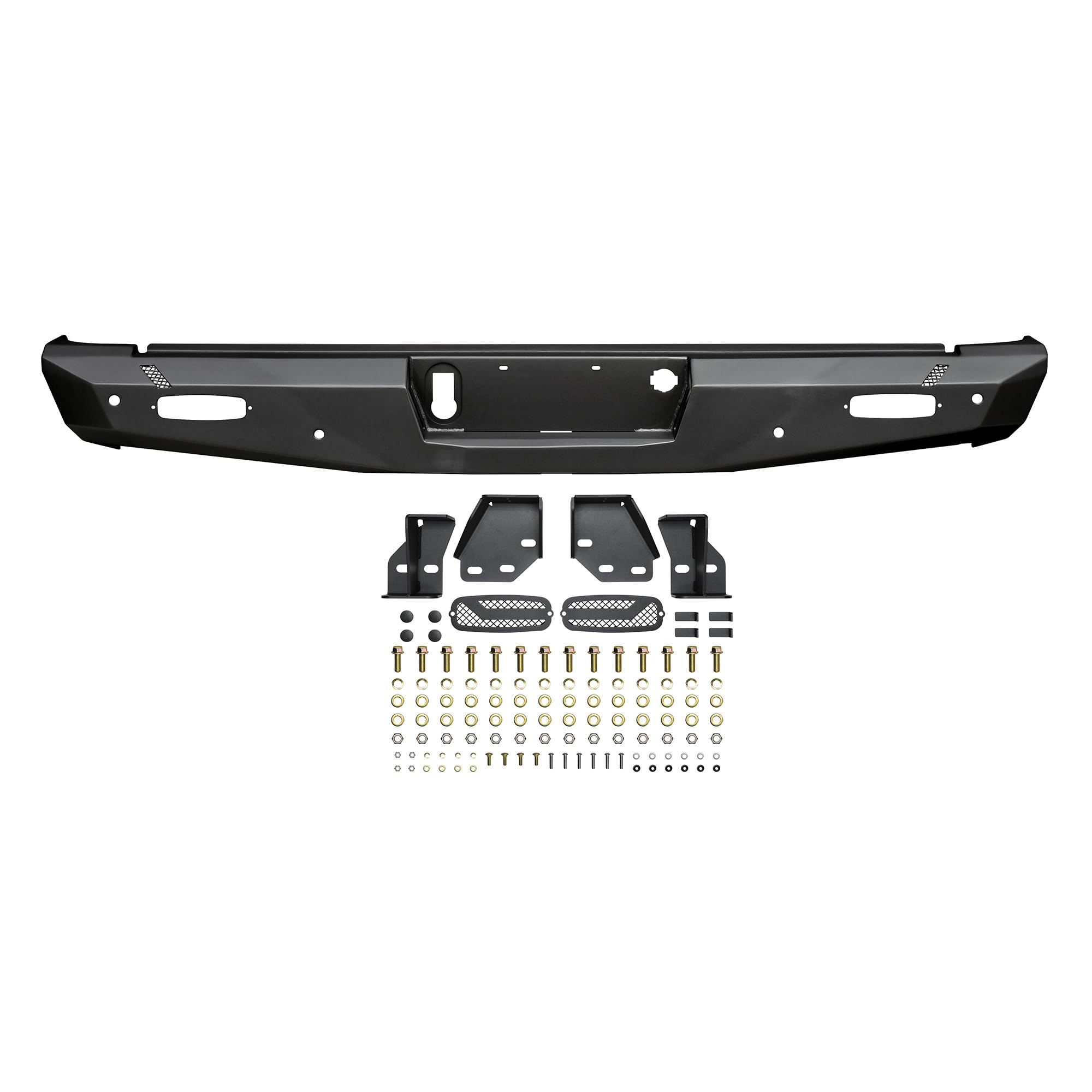 Westin Pro-Series 58-421005 Rear Bumper fits 2014-2018 Silverado Sierra 1500 2019 Silverado LD Sierra 1500 Limited 2015-2019 Silverado Sierra 2500 3500