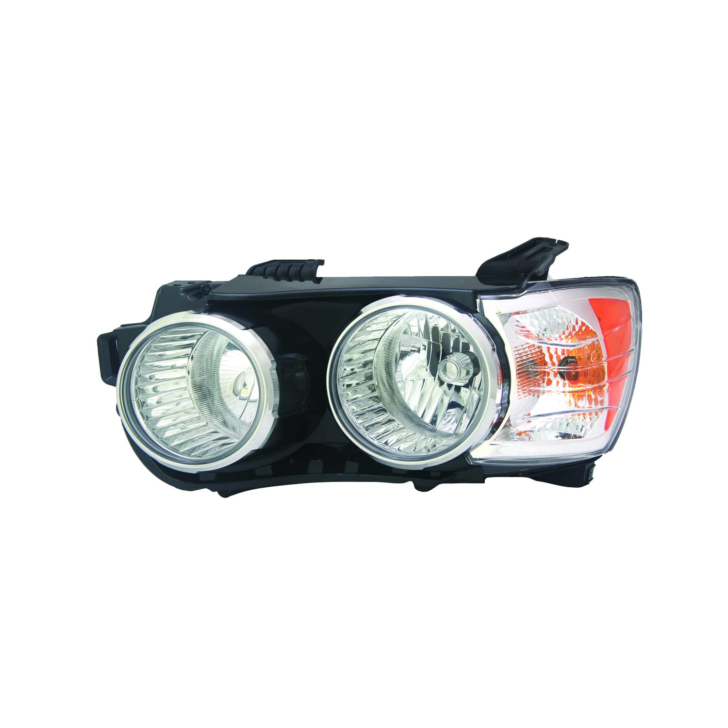 Left TYC Headlight Assembly Compatible with 2012-2016 Chevrolet Sonic