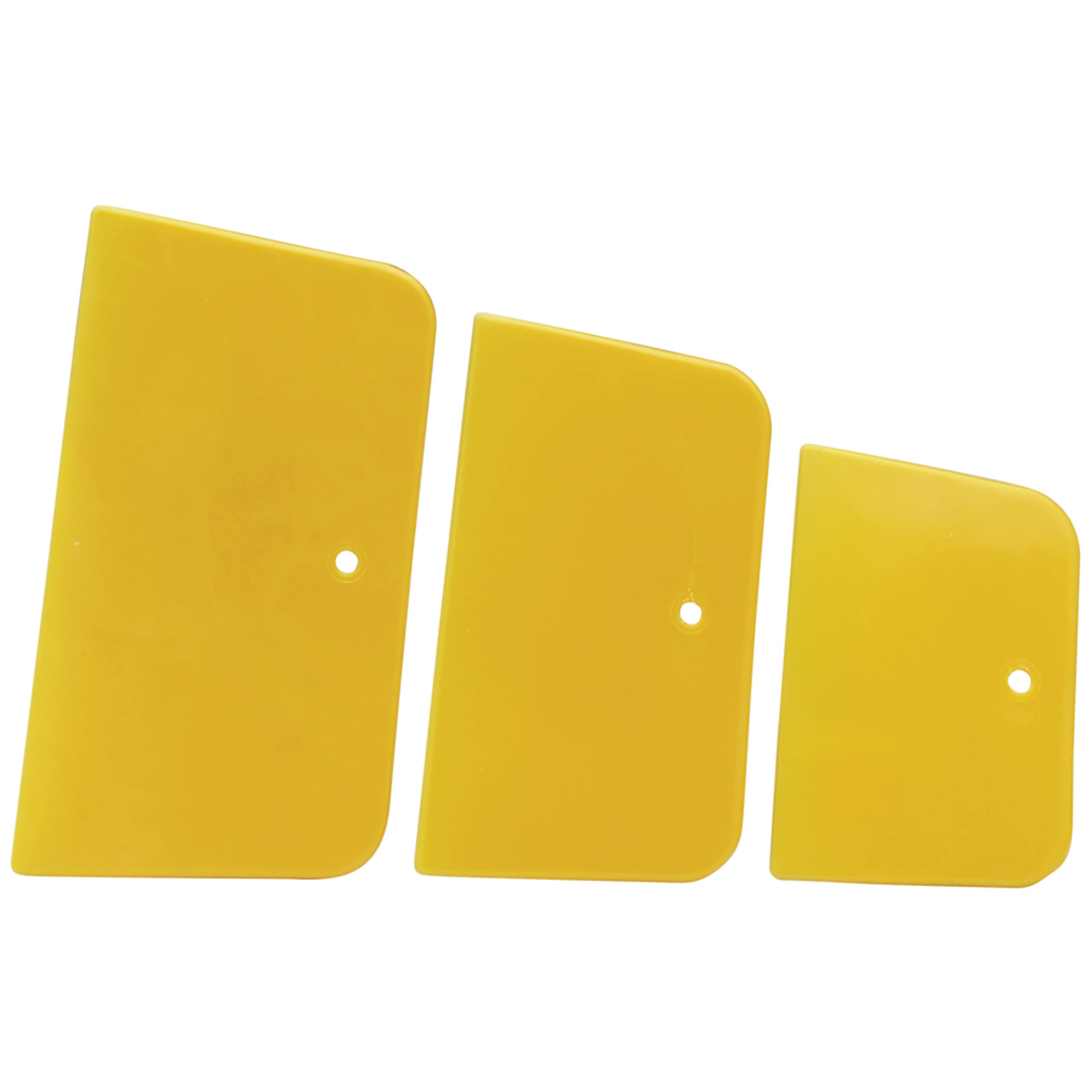 3M Dynatron, 1 Pack of 3 Spreaders, 4”, 5” and 6”, Used for Spreading of Fillers, Caulks, Glazes and Putties, 358