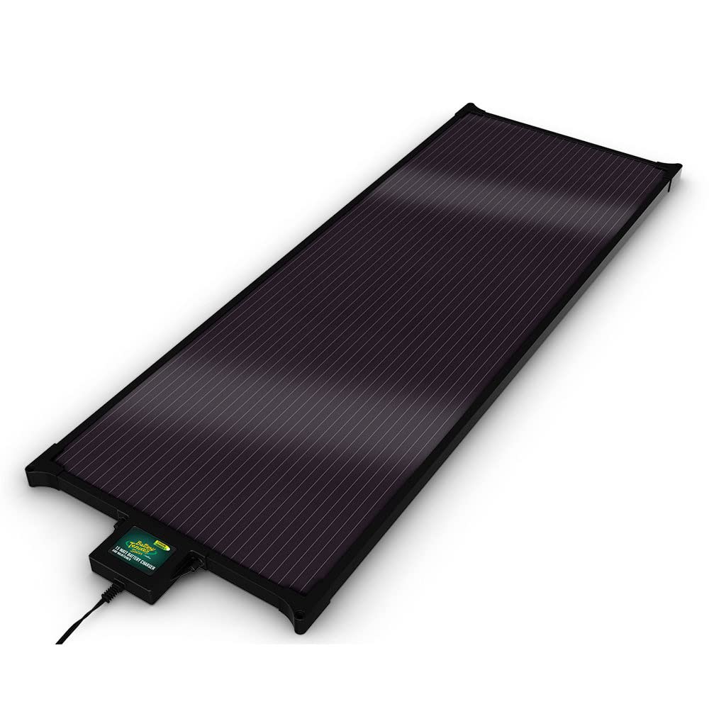 15W Battery Tender Solar Charger and Maintainer with Built-in 3-step Automatic Microprocessor Controller