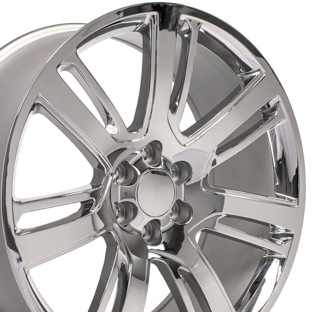 Chrome Wheel OE Wheels LLC CA88-24100-6550-31C Painted (24 x 10. inches /6 x 139 mm, 31 mm Offset)