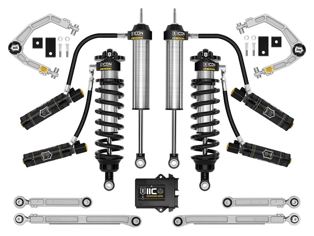 1.25-3.25" Lift ICON Stage 5 3.0 Suspension System, Billet, Compatible with 22-23 Toyota Tundra, K53215