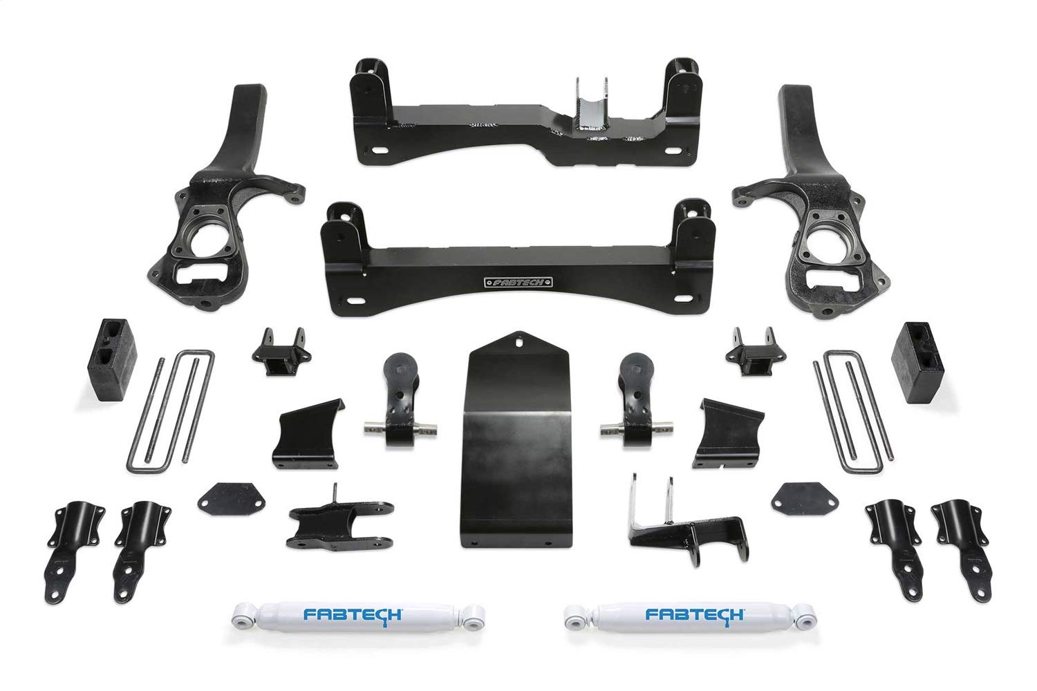 Fabtech K1136 Lift System Basic w/Shocks 4 in. Lift w/Rear Performance Shocks Basic Lift System w/Shocks