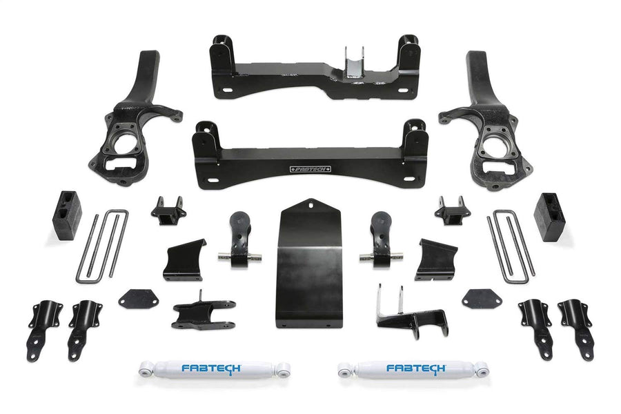 Fabtech K1136 Lift System Basic w/Shocks 4 in. Lift w/Rear Performance Shocks Basic Lift System w/Shocks