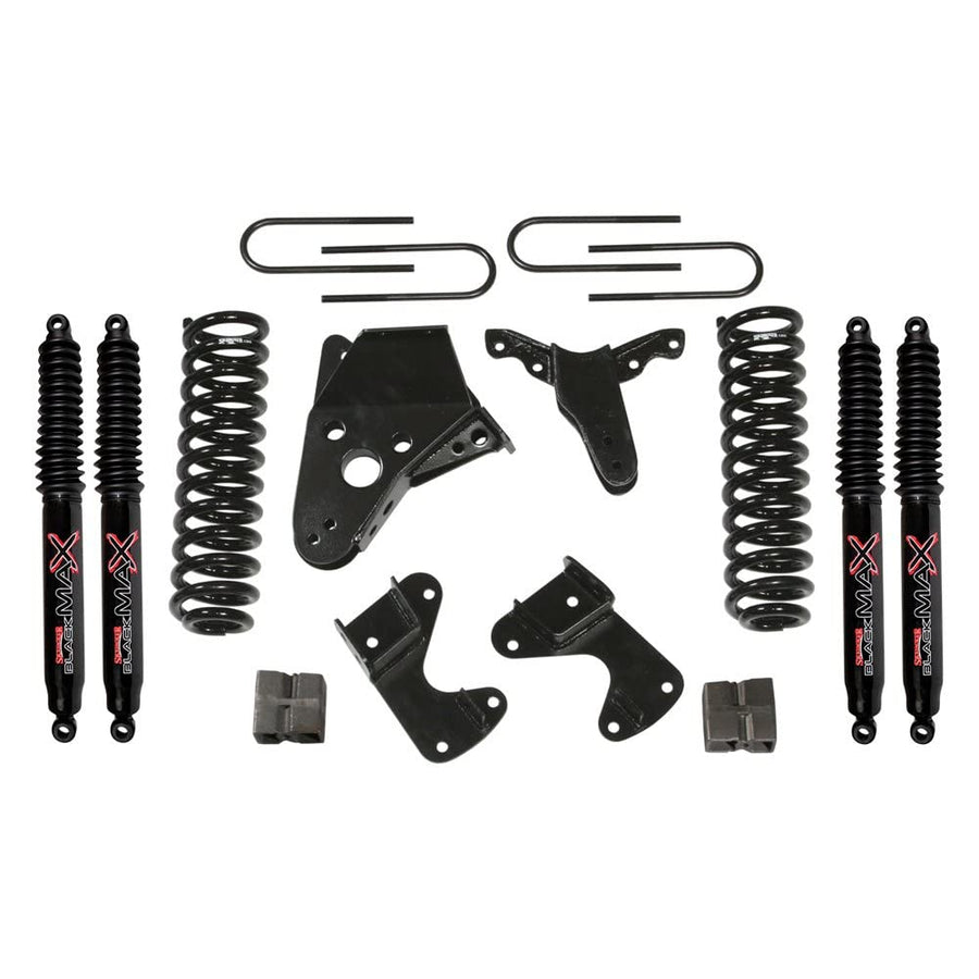 Skyjacker Suspension Lift Kit 134BHK-B w/Shock Black MAX Shocks 4 in. Lift Incl. Heavy Duty Brackets
