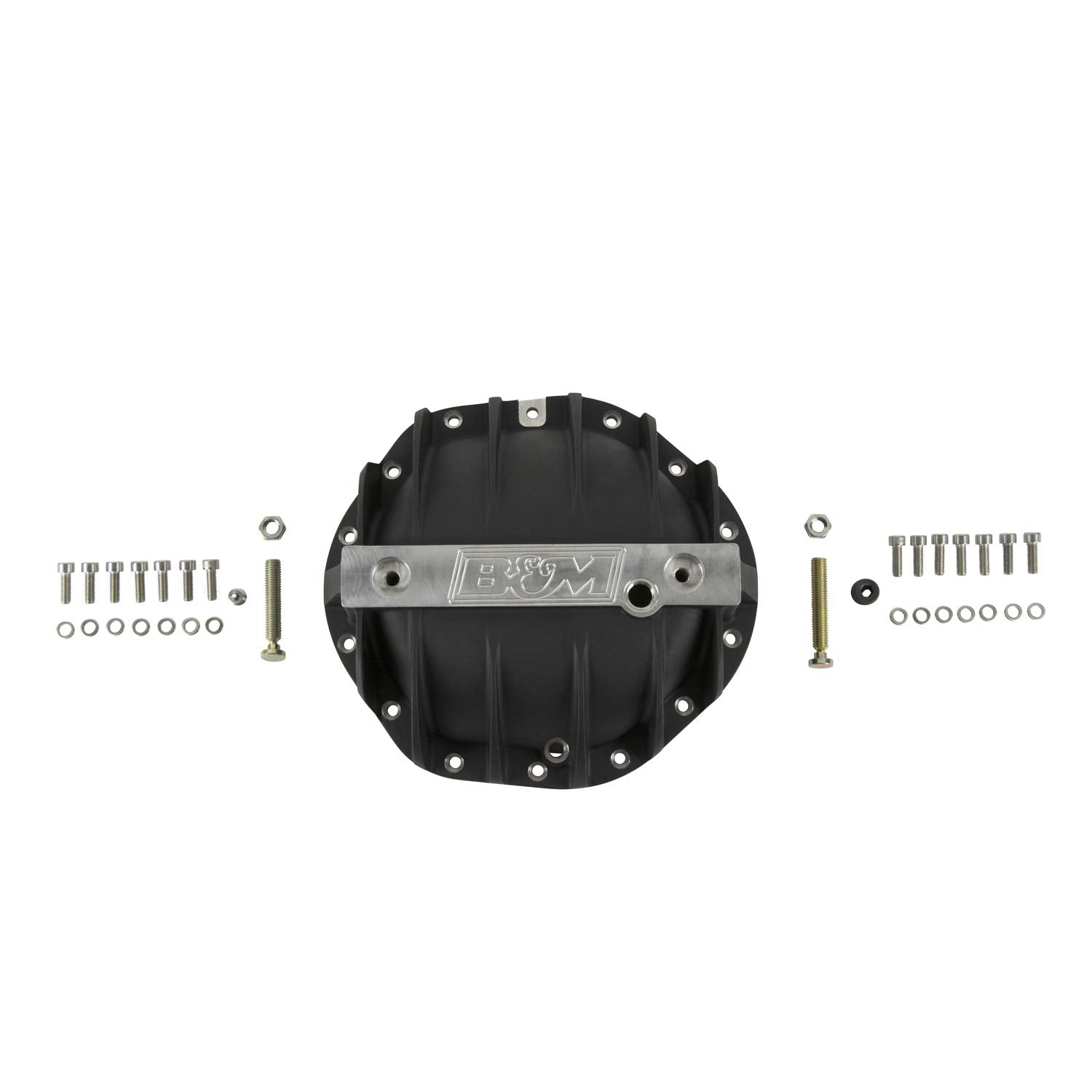 B&M Racing Black Differential Cover, Gm 9.5" 14-Bolt Cast Aluminum