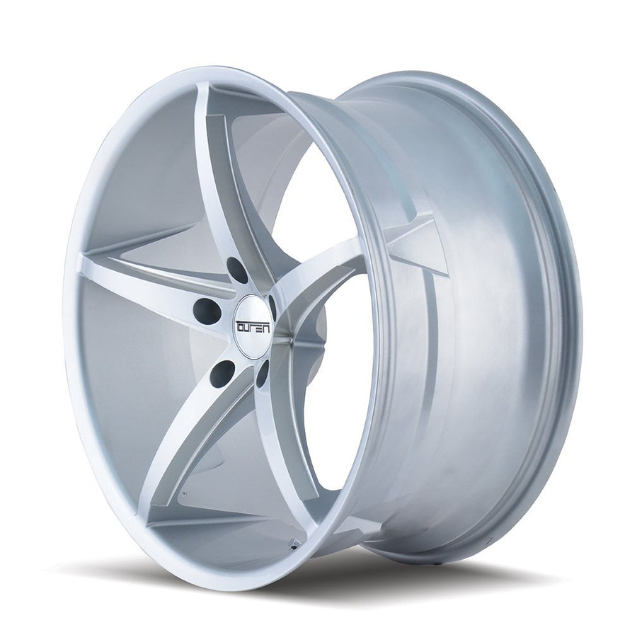 20x8.5 TR70, Bolt Pattern: 5x120/, Offset: 30, SILVER/MILLED SPOKES, set of 1
