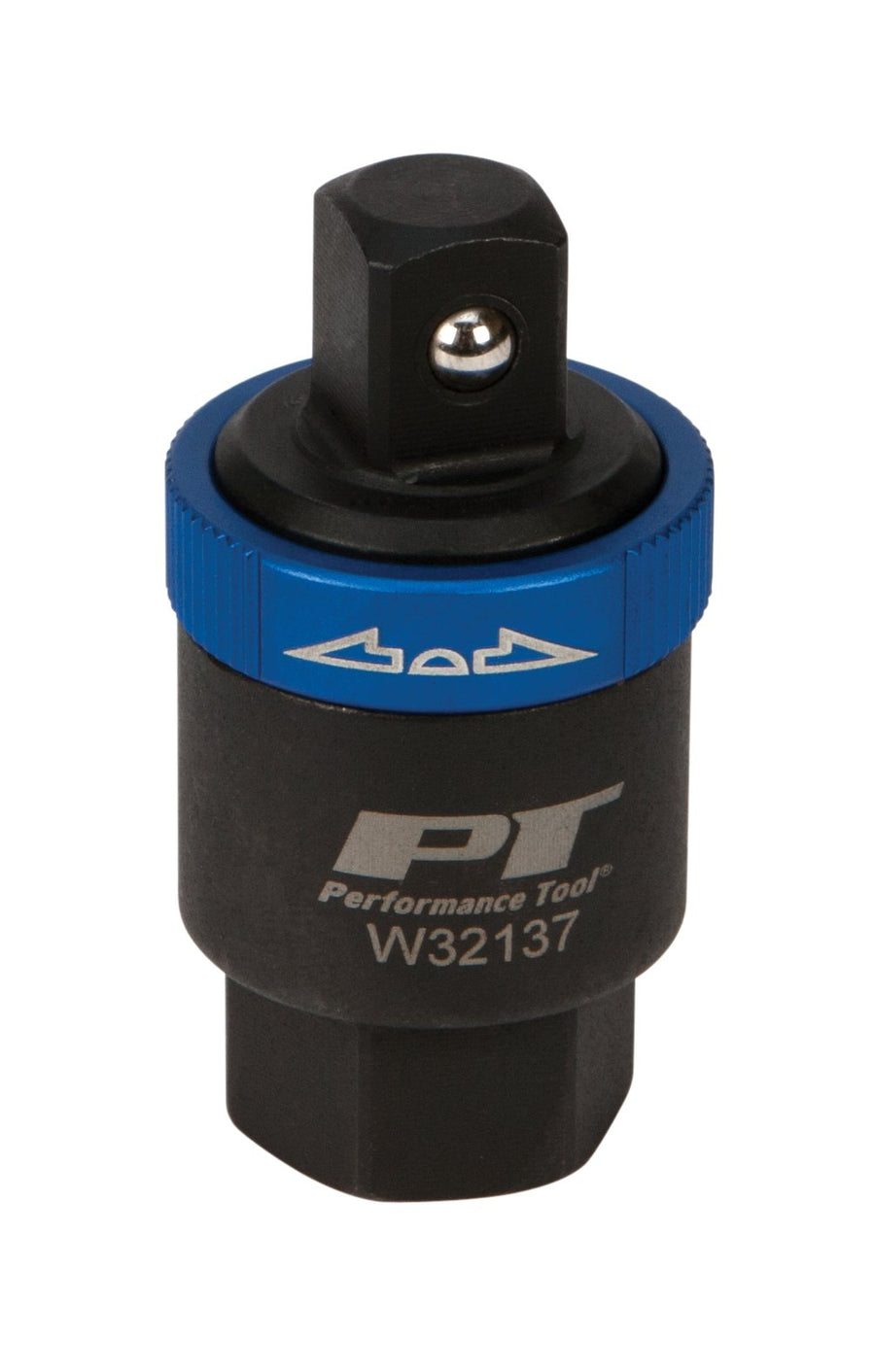 1/2-Inch Drive Performance Tool W32137 Ratcheting Breaker Bar Adapter - Converts Breaker Bar or Sliding T-Handle into Ratchet - Reversible Ratcheting Mechanism with Anodized Switch Collar