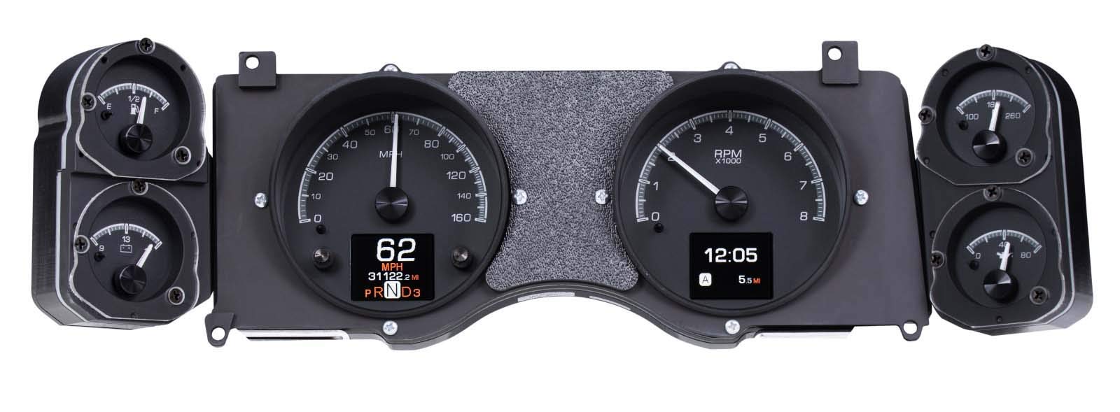 Dakota Digital Customizable Gauge System 70-81 Chevy Camaro Black HDX-70C-CAM-K