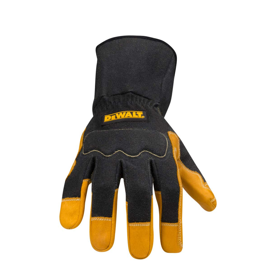 Premium Dewalt Fabricator's Gloves for Welding/Metal Fabrication, Gauntlet-Style Cuff, X-Large