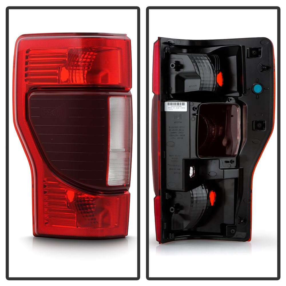 Ford F250 F350 Spyder (POE) 20-22 Superduty Halogen Tail Light w/Blind Spot Hole - OE Left